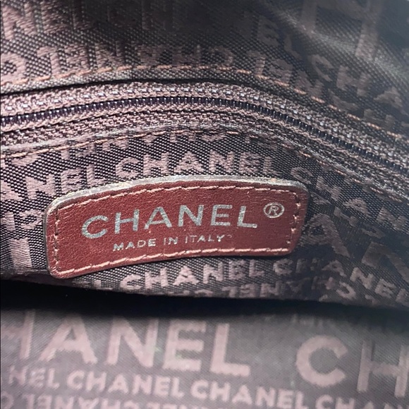 Chanel logo fringe hand bag (2003-2004) - Picture 14 of 16